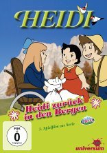 Heidi zurück in den Bergen - DVD Kinderfilm Zeichentrickfilm ( Johanna Spyri )