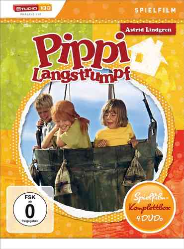 Pippi Langstrumpf Spielfilm-Box - DVD